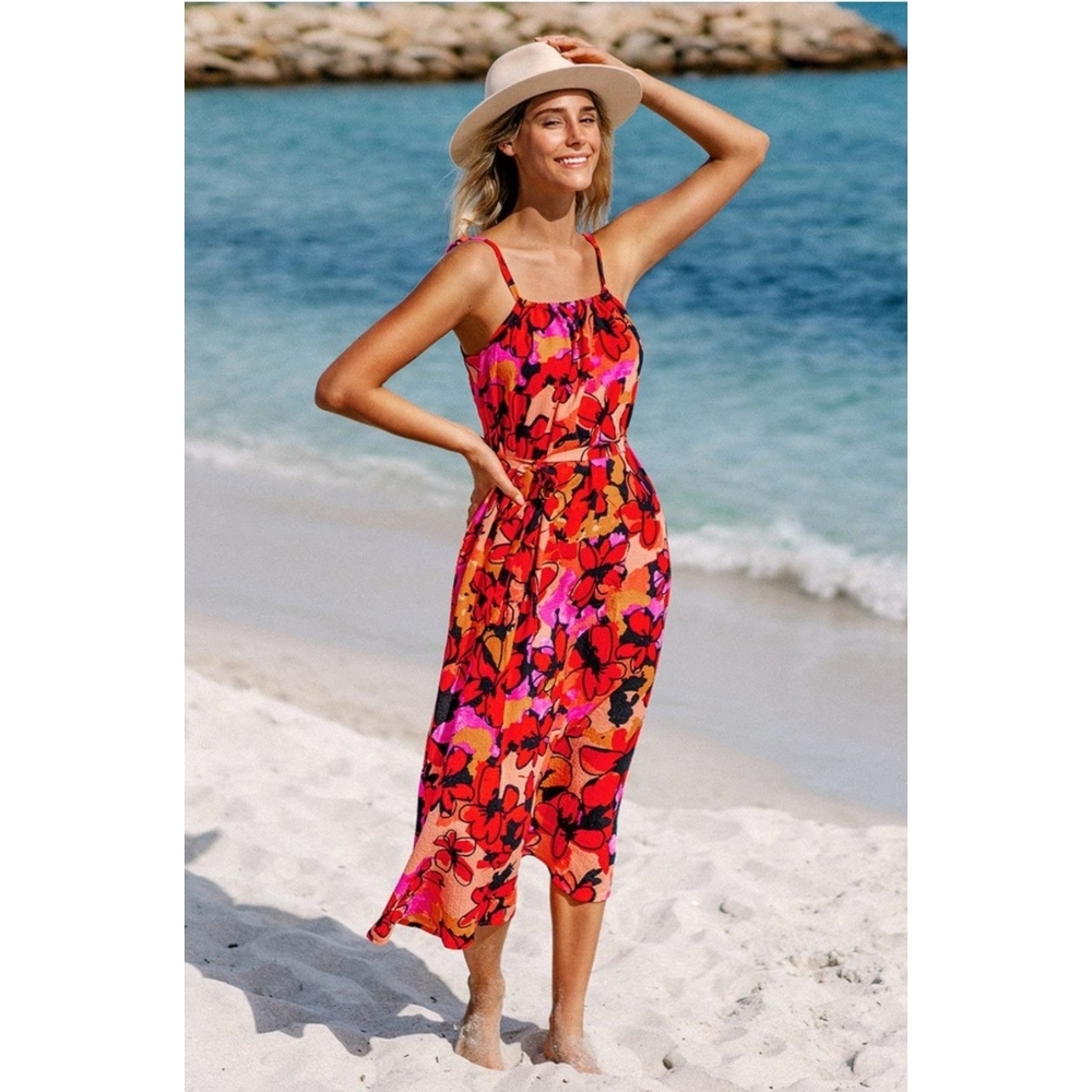 🆕️ NWT! Cupshe Rylan Floral Maxi Dress | Size Large
